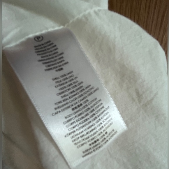 Michael Kors white linen blazer jacket size 2. Gently used. Perfect for summer! - Picture 5 of 5